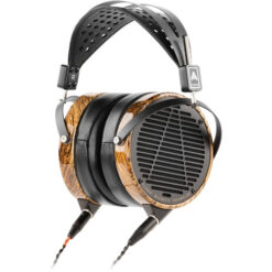 Audeze LCD-3 Over-Ear Headphones, Open-Back, Zebrano Wood, Black