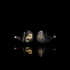Noble Audio Kublai Khan – Hybrid IEM with 7 drivers, emphasizes warm and powerful sound.