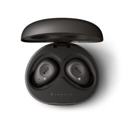 KEF Mu3 Wireless Earbuds Charcoal Grey